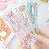 Bear Gel Pen Set -Strawberry