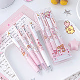 Bear Gel Pen Set -Strawberry