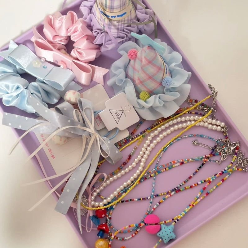 Kids Necklace & Hair Accessories Mystery Set