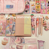 Color theme stationery bundle